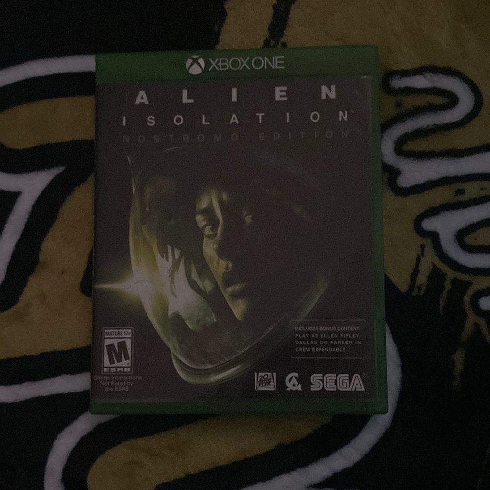 Alien Isolation Xbox 1 Game